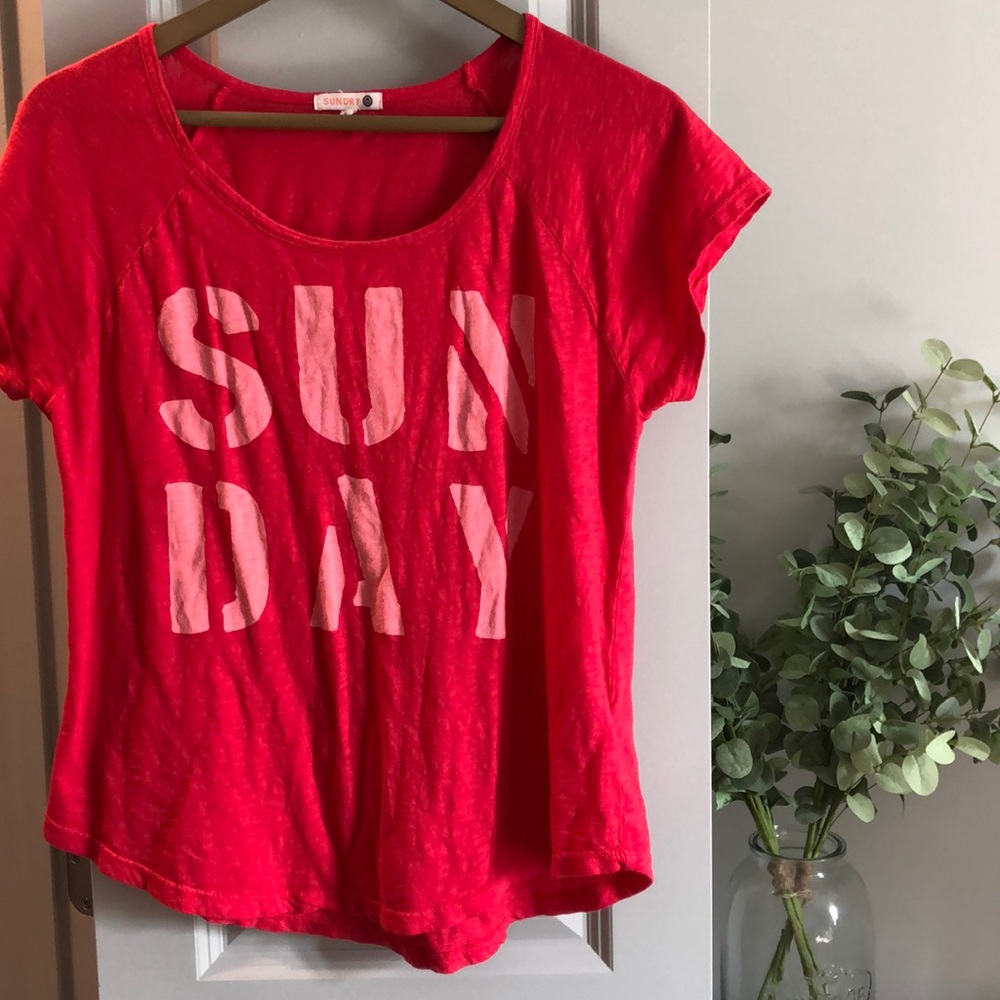 Sunday Short Sleeve Tee by Sundry